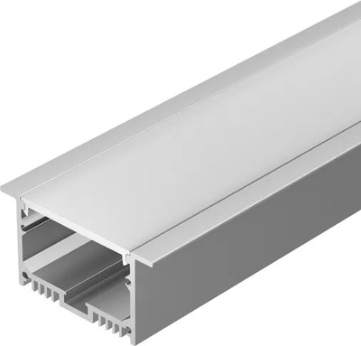 

Профиль для светодиодной ленты, SL-LINIA62-F-2500 ANOD+OPAL / 020470