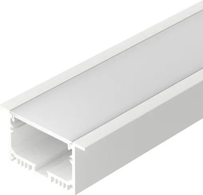 

Профиль для светодиодной ленты, SL-LINIA62-F-2500 WHITE+OPAL / 021374