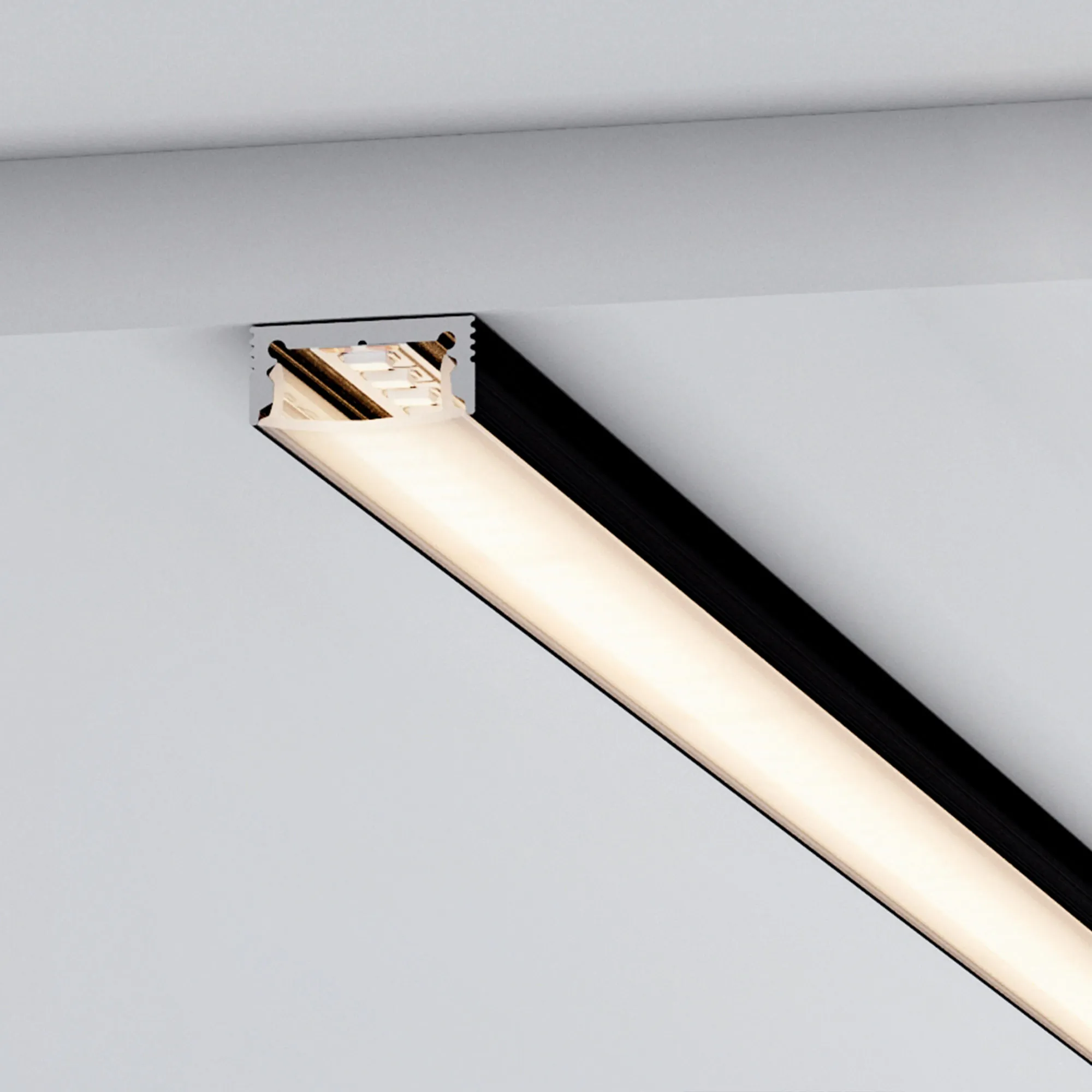 Профиль для светодиодной ленты Arlight SL-SLIM-H7-2000 ANOD+OPAL / 036834 — фото 6