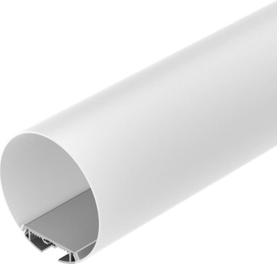 

Профиль для светодиодной ленты, SL-ROUND-D120-2500 ANOD+OPAL / 020475