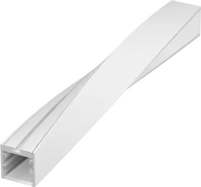 

Профиль для светодиодной ленты, SL-ARC-3535-TWIST90L-400 WHITE / 032681