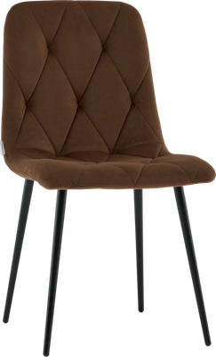 Стул Stool Group Одди Diamond / AV 443-Cch-KP3-9005 (велюр коричневый) -