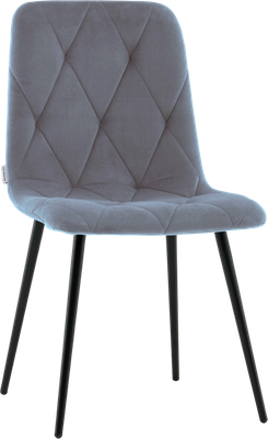 Стул Stool Group Одди Diamond / AV 443-Cblst-KP3-9005 (велюр серый) -