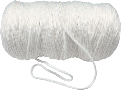 Шнур хозяйственный Мегакорд 4мм / 010596 (200м, белый) - 