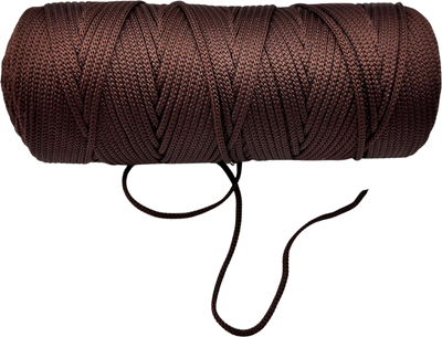 Шнур хозяйственный Мегакорд 3мм / 010593 (200м, коричневый) - 