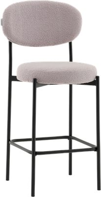 Стул барный Stool Group Бриф DD / AV 477-F81-9005 PP (букле светло-серый) -