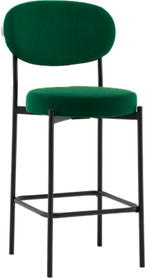 Стул барный Stool Group Бриф DD / AV 477-C69-9005 PP (велюр зеленый) -