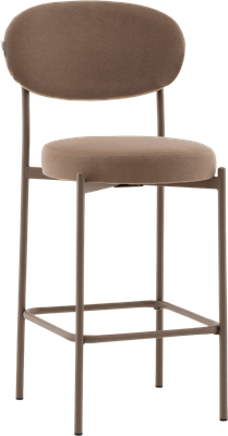 Стул барный Stool Group Бриф DD / AV 477-C31-7006T PP (велюр капучино/капучино муар) -