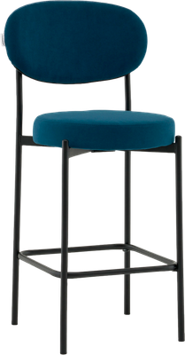 Стул барный Stool Group Бриф DD / AV 477-C78-9005 PP (велюр синий) -