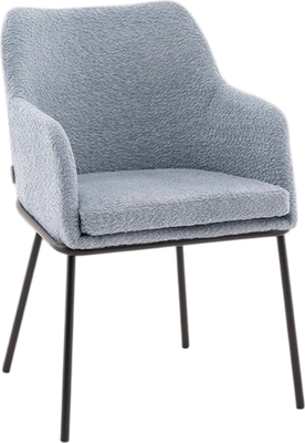 Стул Stool Group Кози с подлокотниками / AV 318-C76sl-08 (букле синий) -