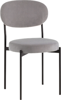 Стул Stool Group Бриф DD / AV 477-C83-K477NEW-9005 (велюр серый) -