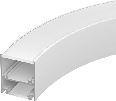 

Профиль для светодиодной ленты, SL-ARC-5060-D1500-A45 WHITE / 032696