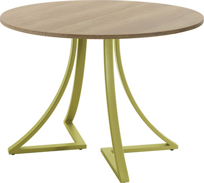 Обеденный стол AMC Elite Е24(900) D1 (золото/дуб небраска натур) -