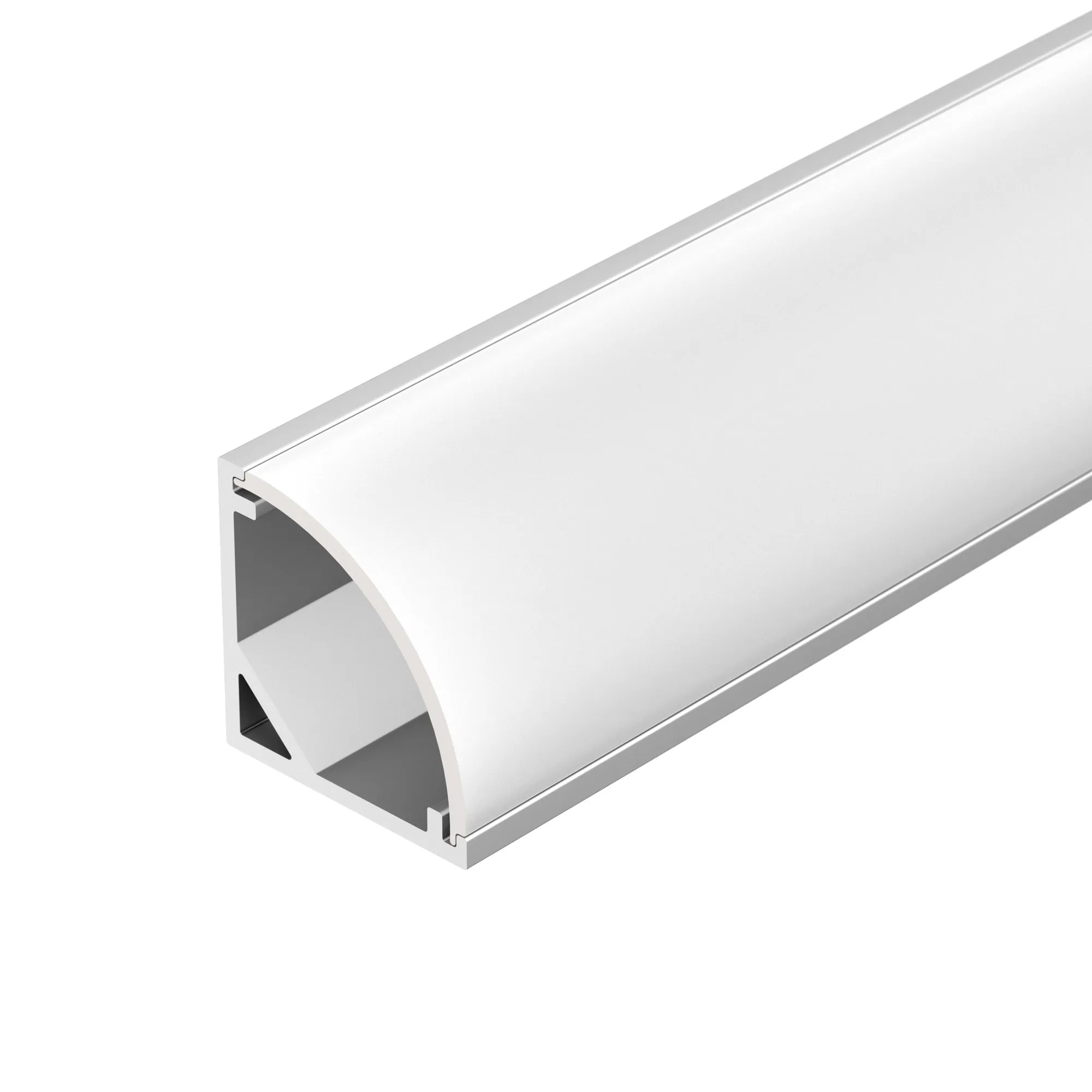 Профиль для светодиодной ленты Arlight SL-KANT-H16-2000 ANOD+OPAL / 036843