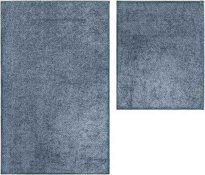 

Набор ковриков для ванной и туалета, Twist / 60x100+50x60-LIGHT-BLUE-twist