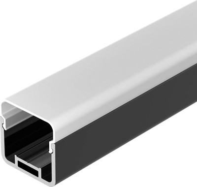 

Профиль для светодиодной ленты, LINE-D-3030-2000 SQUARE BLACK+OPAL / 055073