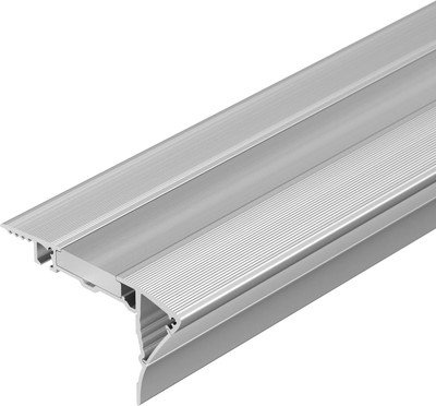 

Профиль для светодиодной ленты, ALU-STAIR-DK-2000 ANOD+FROST / 015473
