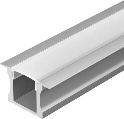 

Профиль для светодиодной ленты, ALU-SLIM-H15-F-2000 ANOD+FROST / 018243