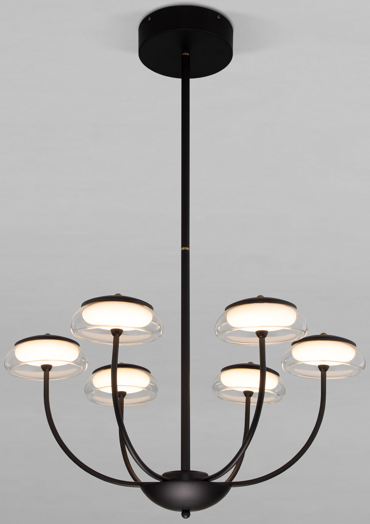 Люстра Евросвет 50388 LED (черный)