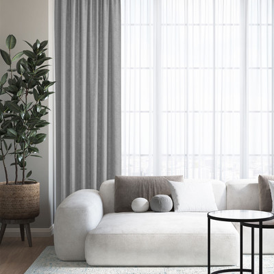 Штора Волшебная ночь Канвас 150x290 / 930771 (муссон) - 