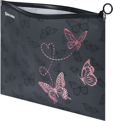 Папка для тетрадей Brauberg Neon Butterflies / 272103 - 