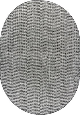 Циновка Merinos Kair S156-OVAL-DARK GRAY (1.2х1.7) - 