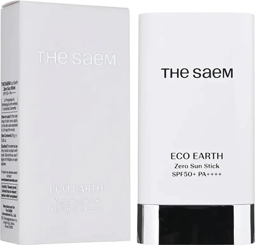 Стик солнцезащитный The Saem Vegan Eco Earth Zero Sun Stick (18г)