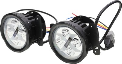 Комплект фар автомобильных Aurora Light ALO-E-R4T3-PA Amber 4" - 