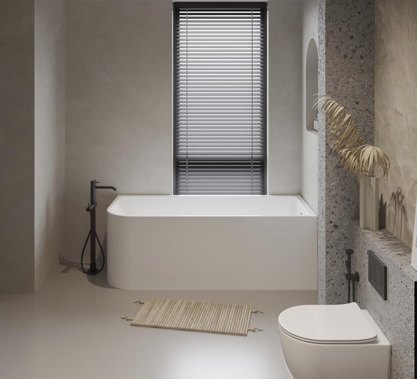 Купить Ванна акриловая BelBagno BB712-1600-730-R в Гродно