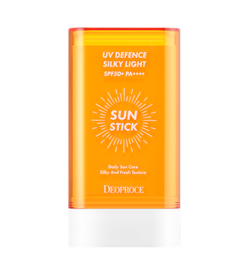 Стик солнцезащитный Deoproce UV Defence Silky Light Sun Stick Cream SPF50+ PA++++ (19г) -