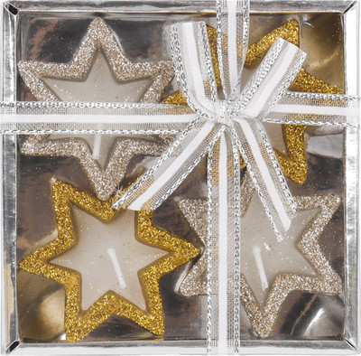 Набор свечей Darvish Звездочки / DV-H-2071 (4шт) - 