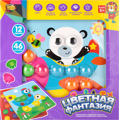 

Развивающая игра, Мозаика. Цветная фантазия / SR-T-2218