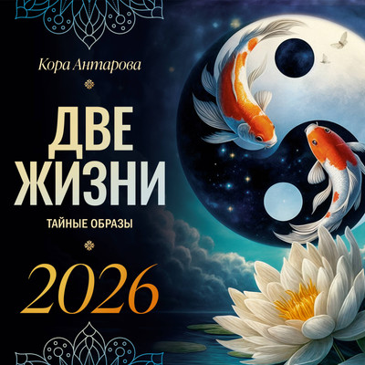 Календарь настенный АСТ Две жизни: тайные образы. 2026 год / 9785171769970 (Антарова Кора) -