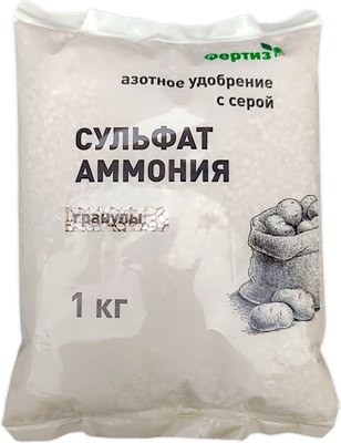 

Удобрение, Сульфат аммония гранулированный N-21% S-24% / 4815629000326