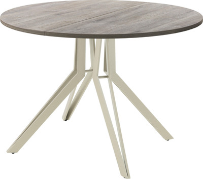 Обеденный стол AMC Elite / Е21(800) D1 (бежевый/дуб уайт-ривер песочно-бежевый) -