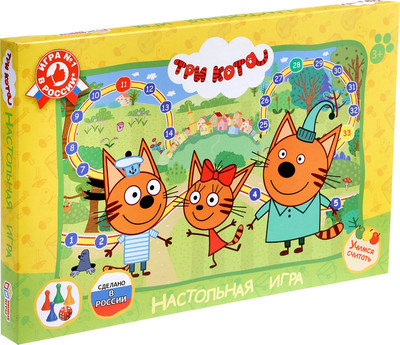 Настольная игра Умные игры Три кота / 2725154 - 