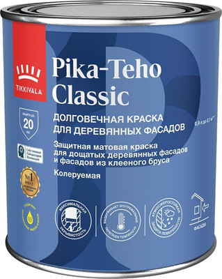 Краска Tikkivala Pika-Teho Classic A (900мл, матовый) - 
