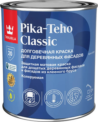 Краска Tikkurila Pika-Teho Classic A (900мл, матовый) - 