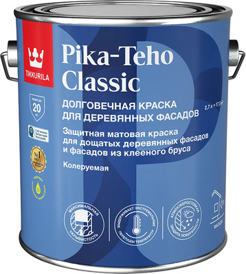 Краска Tikkurila Pika-Teho Classic С (2.7л, матовый) - 