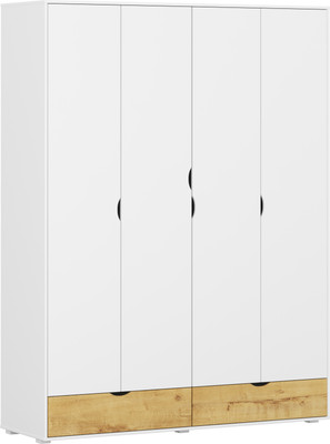 Шкаф Речицадрев Сканди / Р375.06 (дуб бунратти/белый) -