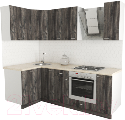 

Готовая кухня Хоум Лайн, Луиза Люкс 1.2x2.3