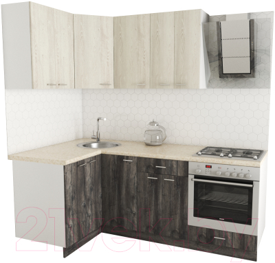 

Готовая кухня Хоум Лайн, Луиза Люкс 1.2x2.1