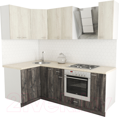 

Готовая кухня Хоум Лайн, Луиза Люкс 1.2x2.2