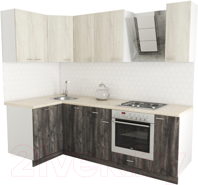 

Готовая кухня Хоум Лайн, Луиза Люкс 1.2x2.4