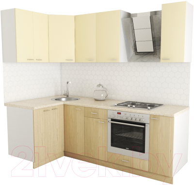 

Готовая кухня Хоум Лайн, Луиза Люкс 1.2x2.3
