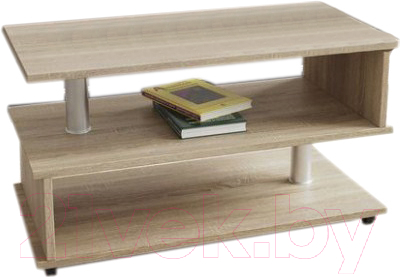 Журнальный столик SV-мебель №2 (сосна карелия)