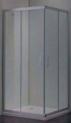 Душевой уголок Adema Glass Vierkant Line / MD1142-90 (тонированное стекло)