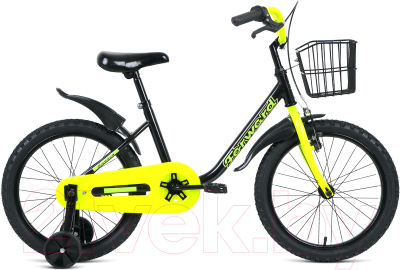 Детский велосипед Forward Barrio 18 2019 / RBKW9L6H1011 (черный)