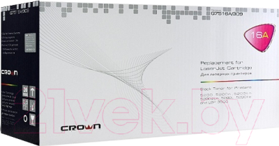 

Картридж Crown, Черный, CM-Q7516A