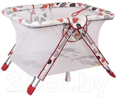 

Игровой манеж Polini Kids, Disney Baby. Comfort Микки маус